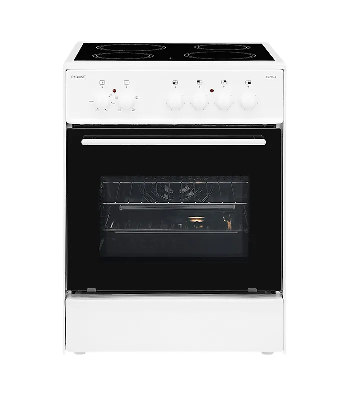 Bomann ECM 6-4 Elektroherd Weiß 50cm Cerankochfeld - Ansary Verkauf®