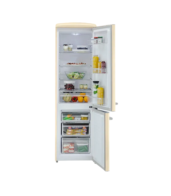 Exquisit RKGC250-70-H-160E Kühl-Gefrierkombination 244L Magnolienweiß - Ansary Verkauf®