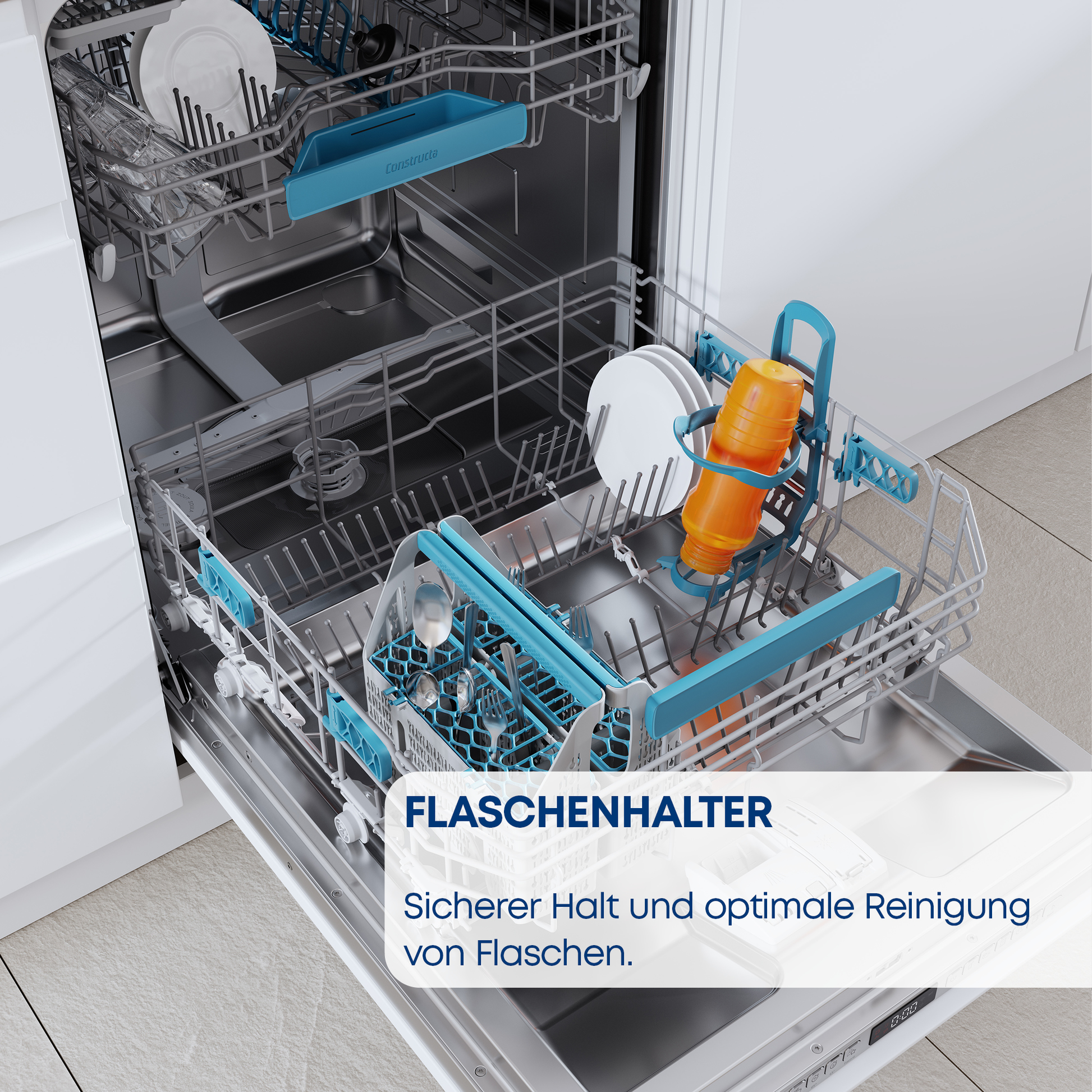 Constructa CG6SW00HAD Geschirrspüler 60cm Weiß - Ansary Verkauf®