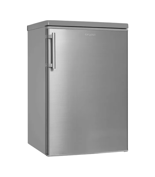 EXQUISIT Kühlschrank KS16-4-HE-040E inoxlook