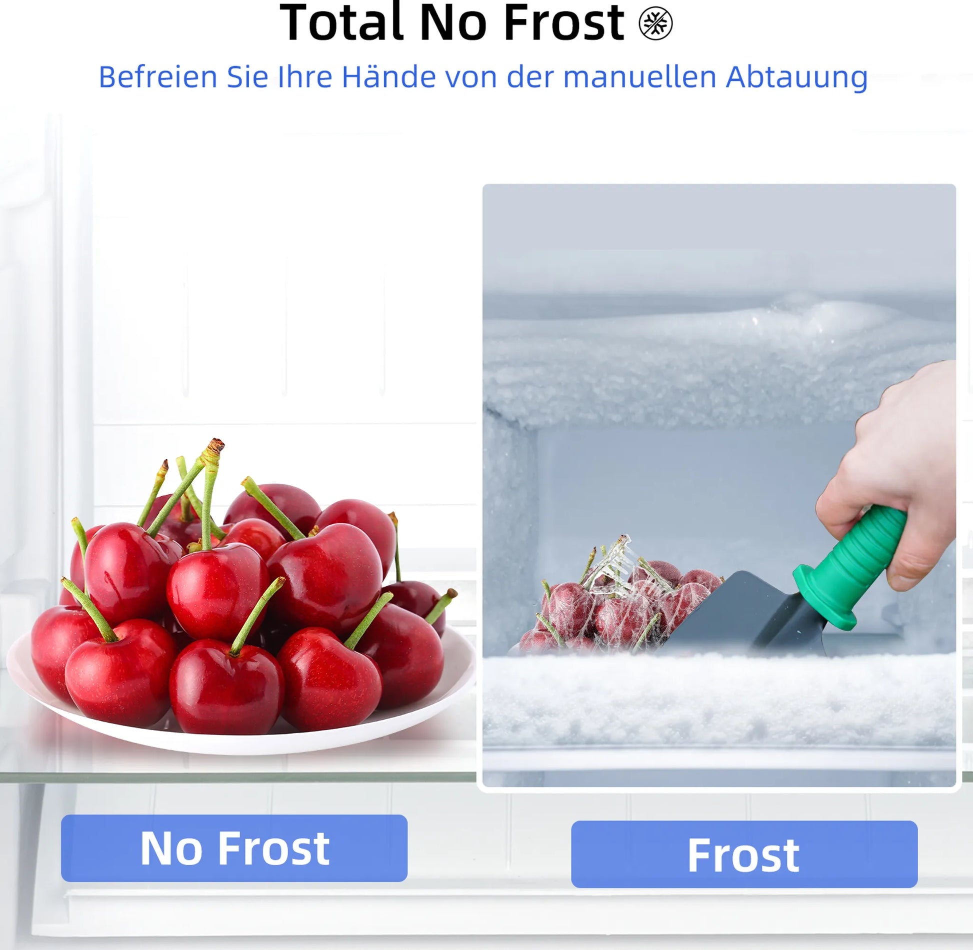 CHiQ GCB377NEIDW Kühl-Gefrier-Kombination NoFrost Inverter - Ansary Verkauf®