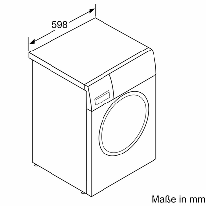 CONSTRUCTA Waschmaschine, 7 KG, 1400 U/MIN.