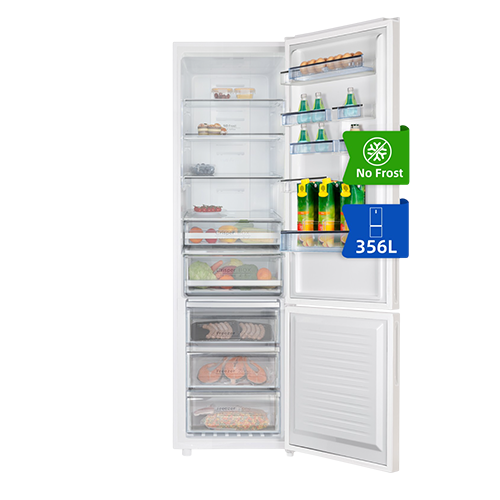 CHiQ GCB377NEIDW Kühl-Gefrier-Kombination NoFrost Inverter - Ansary Verkauf®