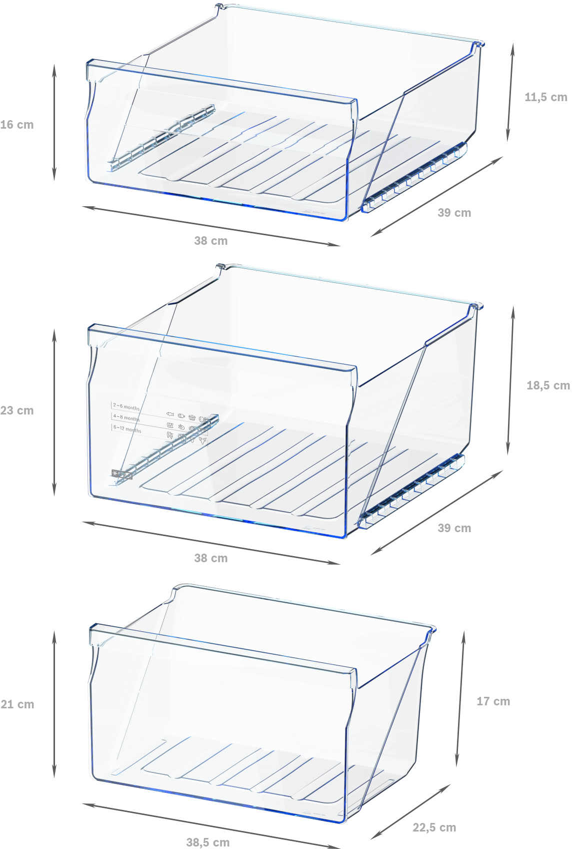 BOSCH Serie 2 Tischgefrierschrank 85 x 56 cm Weiß