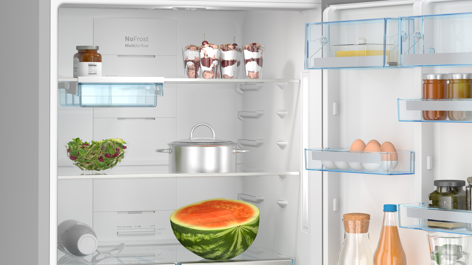 Bosch KGN76AXDR Kühl-Gefrier-Kombination XXL NoFrost VitaFresh - Ansary Verkauf®