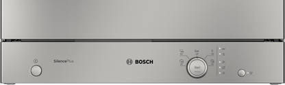 BOSCH Serie 2, Freistehender Kompakt-Geschirrspüler, 55 cm, Silver Inox